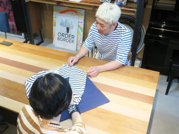 「ボーダーはメロディー、あとは誰かがアレンジしてくれるのを待つ」ボーダーカットソーだけを作り続けるG.F.G.S.【新潟の旅】