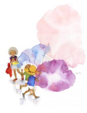 伊勢丹新宿にノスタルジック空間が出現。“あの頃”の夏休みの思い出と「いわさきちひろ」の世界