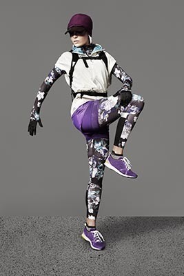 アディダス バイ ステラ・マッカートニー、女性のスポーツシーンをフェミニンかつ躍動的に表現した2016秋冬コレクション