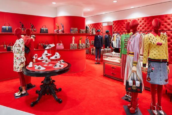 グッチ、DSMGのショップ・イン・ショップがリニューアル。特別にデザインされた限定メンズウエアが登場