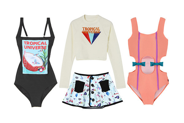 洋服のようなスイムウェアが登場。ワンピーススタイルも充実のパメオ ポーズが新宿伊勢丹でポップアップ