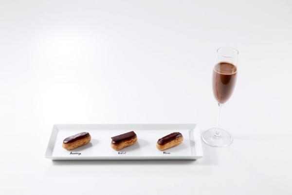 ジャン＝ポール・エヴァンから、産地別カカオのショコラクリームをたっぷり詰めたエクレール