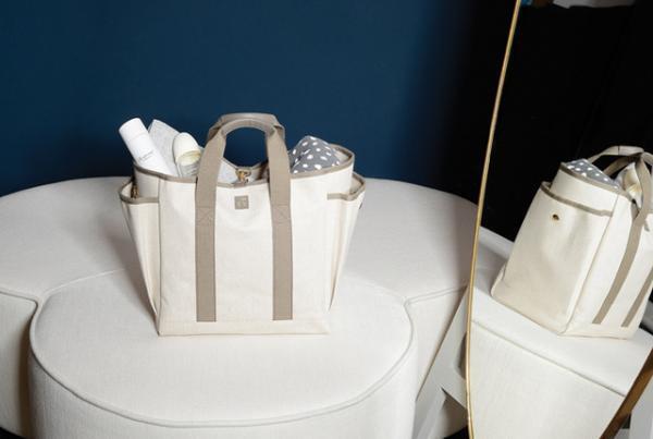 ボンポワン×リュニフォーム、ママと赤ちゃんのためのトートバッグ＆スーツケースが登場