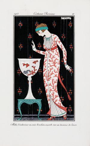 シャネル、サンローランなどのオートクチュール衣装と様式の変遷を辿る「モードとインテリアの20世紀展」開催