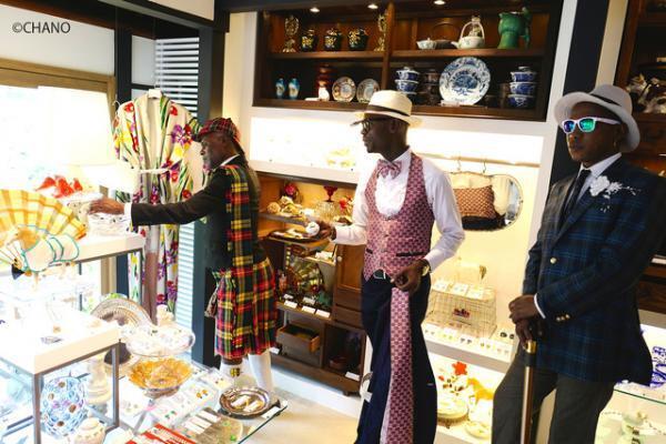 サプールが見た日本“THE Sapuer FASHION Journey in JAPAN”--京都・祗園白川編