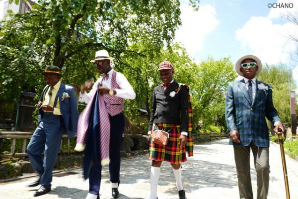 サプールが見た日本“THE Sapuer FASHION Journey in JAPAN”--京都・祗園白川編