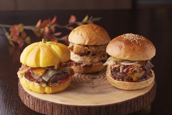 ハロウィンをモチーフにした“かぼちゃ型”バーガー登場！グランド ハイアット 東京で3種の月替わりハンバーガー