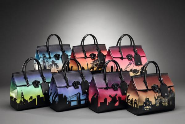 ヴェルサーチがバッグ「パラッツォ エンパイア」の7都市限定モデルを発売