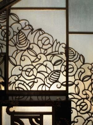東京都庭園美術館本館第一階段装飾