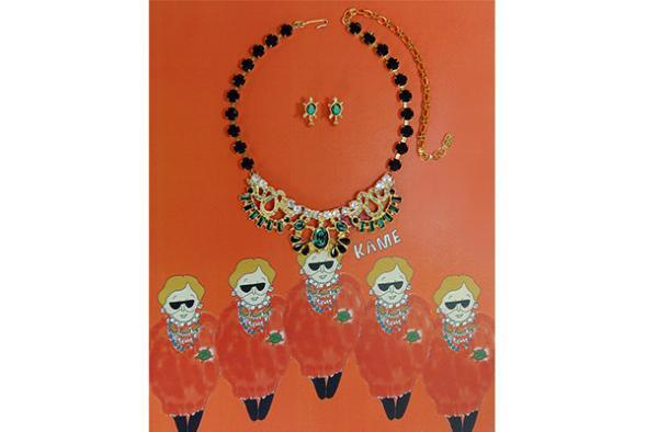 グランマティックが新宿伊勢丹でフェアを開催！アイリス・アプフェルにフォーカスした世界観を表現