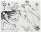 宇野亞喜良の個展「綺想曲」が銀座で開催。テーマを設けず感性のまま描いた新作が一堂に