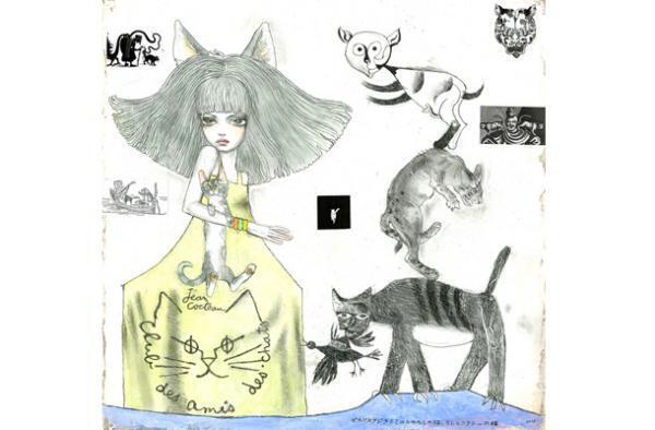 宇野亞喜良の個展「綺想曲」が銀座で開催。テーマを設けず感性のまま描いた新作が一堂に