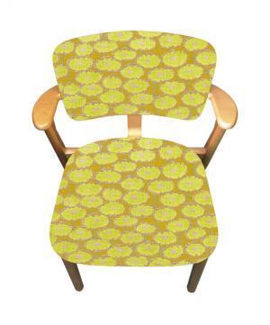 ミナ ペルホネンの生地を纏う、フィンランド発アルテックの「ドムスチェア」が70脚限定で登場