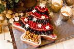 クリスマスが待ち遠しくなる！キル フェ ボンのケーキはツリー、リース、ポインセチアをイメージしたタルト3種類
