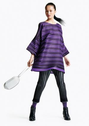 プリーツ プリーズ イッセイ ミヤケ、10月新作の着想源はブルガリア伝統の“陶器”など