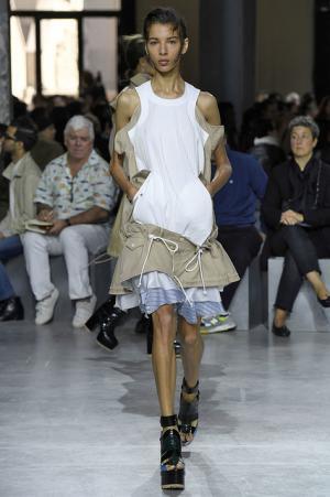 【ルック】sacai17SSウィメンズコレクション