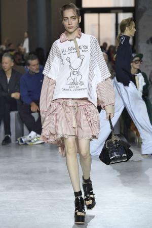 【ルック】sacai17SSウィメンズコレクション