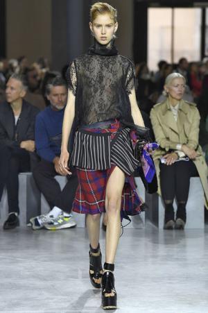 【ルック】sacai17SSウィメンズコレクション