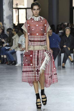 【ルック】sacai17SSウィメンズコレクション