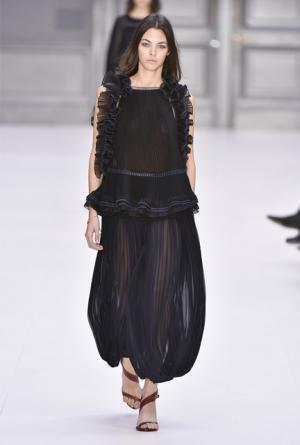 【ルック】クロエ17SSコレクション