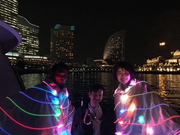 新たな夜景の創造を試みる国際アートイベント「スマートイルミネーション横浜2016」が開催