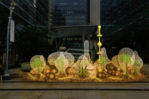 「六本木アートナイト」間もなく開催！六本木の街に名和晃平による“森”が出現