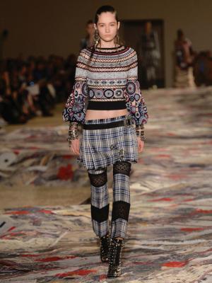 【ルック】アレキサンダー・マックイーン17SSウィメンズコレクション