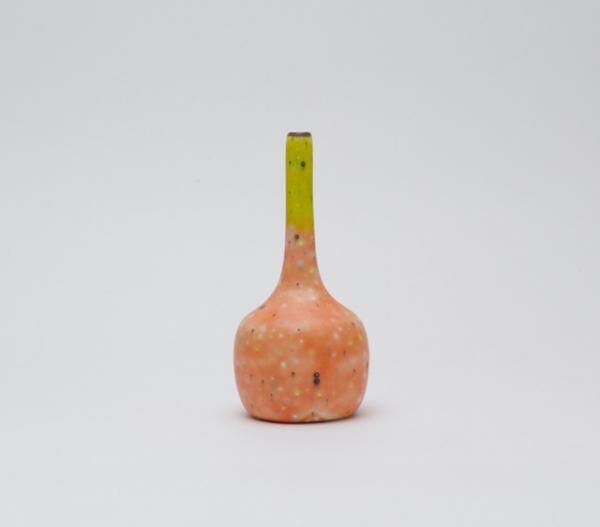 石果花入 Sekka Flower Vase 2016ceramich. 13.0 × φ 7.0 cm