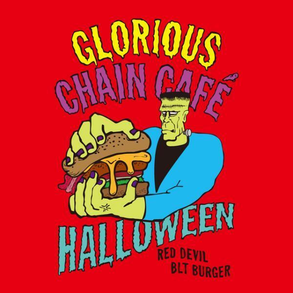 “レッドデビル”のBLTバーガー、“ナイトメア”カクテル...！ハロウィン限定グロリアスチェーンカフェのメニュー