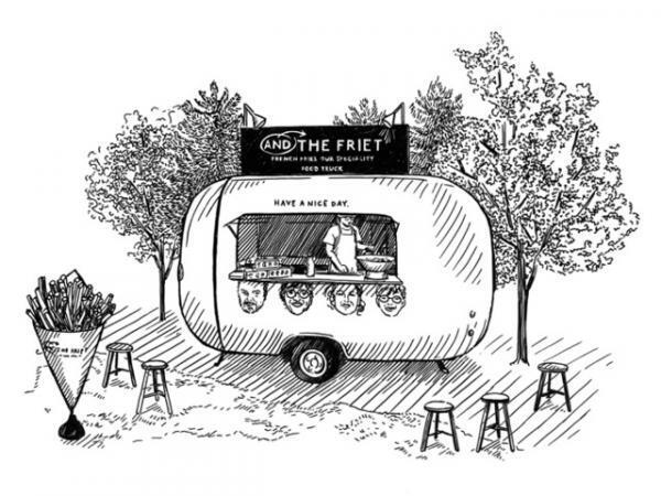 フレンチフライ専門店アンド ザ フリットの“フードトラック”始動！新感覚フードも