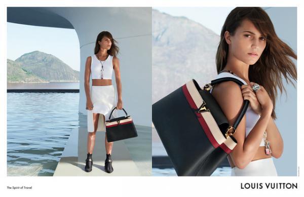 ルイ・ヴィトン17年クルーズキャンペーンのミューズは女優アリシア・ヴィキャンデル