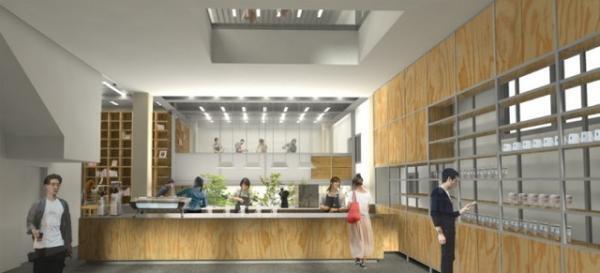 ブルーボトルコーヒー中目黒カフェがオープン、トレーニングスペース併設