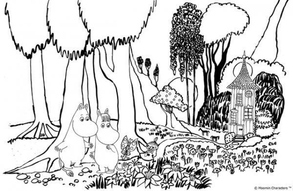 ムーミン公認作家のリーナ&amp;サミ・カーラ夫妻による原画約80点を展示！「ムーミン絵本の世界展」が開催
