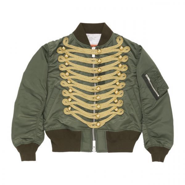 サカイのDSM限定「sacai gem」コレクションからMA-1登場