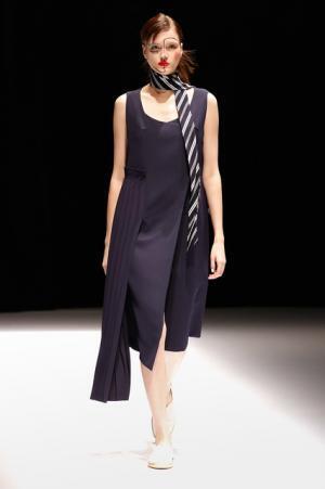 ヒロココシノが揺蕩うキュビズムとスポーティの三次元【17SSウィメンズ】