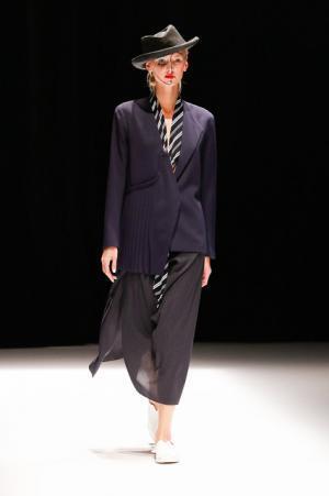 ヒロココシノが揺蕩うキュビズムとスポーティの三次元【17SSウィメンズ】