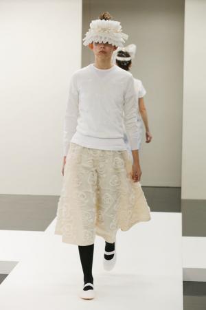 【ルック】トリコ・コム デ ギャルソン17SSコレクション