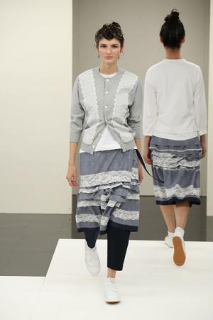 【ルック】トリコ・コム デ ギャルソン17SSコレクション