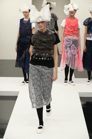 【ルック】トリコ・コム デ ギャルソン17SSコレクション