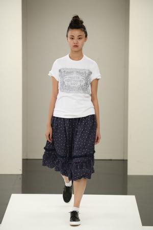 【ルック】トリコ・コム デ ギャルソン17SSコレクション