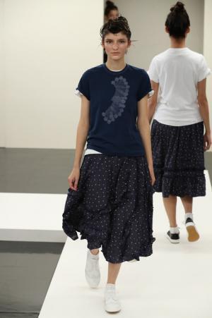 【ルック】トリコ・コム デ ギャルソン17SSコレクション