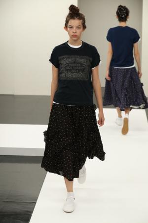 【ルック】トリコ・コム デ ギャルソン17SSコレクション