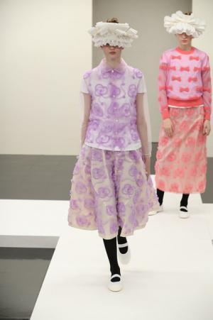 【ルック】トリコ・コム デ ギャルソン17SSコレクション