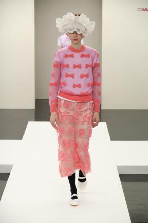 【ルック】トリコ・コム デ ギャルソン17SSコレクション