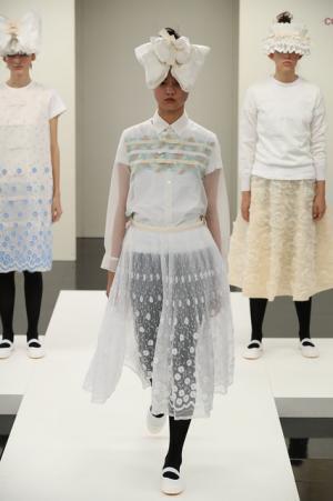 【ルック】トリコ・コム デ ギャルソン17SSコレクション