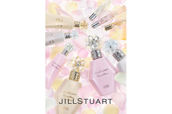 ジルスチュアート ビューティのフレグランスが進化、ふわりと香る“クリスタルの花束”
