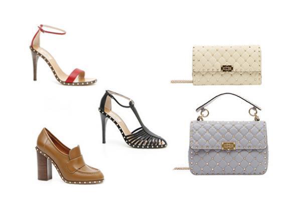 ヴァレンティノが新宿伊勢丹にてポップアップ開催。アイコニックなスタッズをあしらったシューズ＆バッグを展開