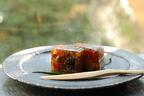 HIGASHIYAが季節限定の和菓子として、果実や木の実の贅沢に使った“道明寺羹”を提供