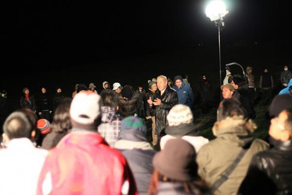 三越伊勢丹グループ、北海道士別市民800名以上が参加したPRムービー「冬至祭」公開