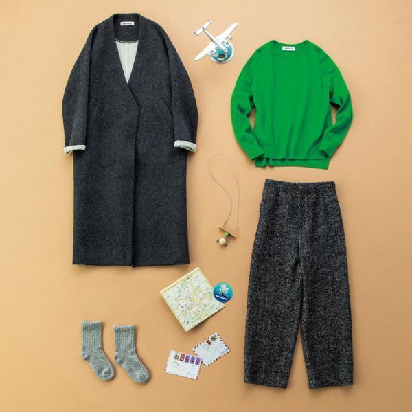 最旬コートの本命は春先まで着られるノーカラーガウン！伊勢丹バイヤーに聞いた今年のマストハブアウター2/2